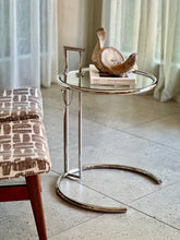 Load image into Gallery viewer, Glass Side Table - Eileen Grey Style
