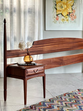 Load image into Gallery viewer, Sapele Mahogany Queen Headboard &amp; Pedestals
