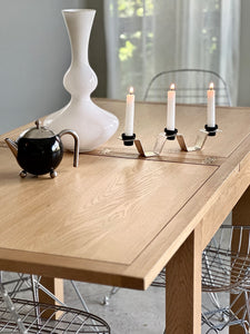 Folding Oak Dining Table