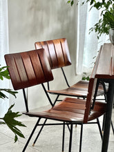 Load image into Gallery viewer, Drop-Side Table with Four DS Vorster Chairs
