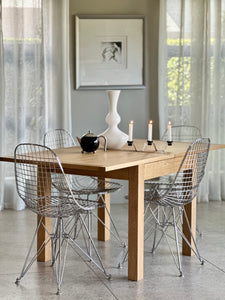Folding Oak Dining Table