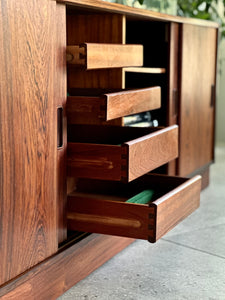 Rosewood Wall Unit | Westergaards Møbelfabrik | Denmark, 1960s