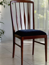 Load image into Gallery viewer, Elegant Spindle-Back Dining Chairs | Set of Six
