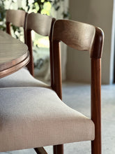 Load image into Gallery viewer, Set of 8 Solid Kiaat Dining Chairs by Artecasa Furniture

