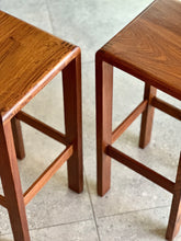 Load image into Gallery viewer, Three Solid Kiaat Bar Stools
