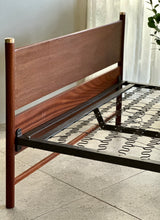 Load image into Gallery viewer, Classic DS Vorster Double Bed with Steel Frame and Footboard
