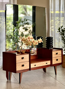 Retro Two-Toned Dresser