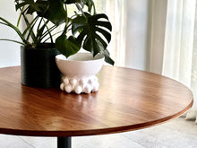 Load image into Gallery viewer, Classic DS Vorster Round Dining Table with Solid Steel Base &amp; Brass Capped Feet
