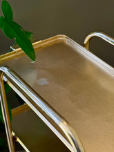 Load image into Gallery viewer, Petite Gilded Three-Tier Trolley
