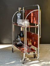 Load image into Gallery viewer, Foldable Retro Trolley - Formica Trays
