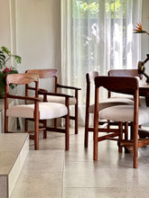 Load image into Gallery viewer, Set of 8 Solid Kiaat Dining Chairs by Artecasa Furniture
