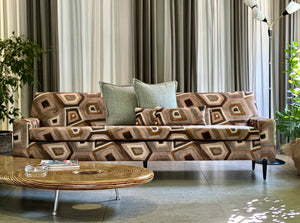 Striking Retro Four Seater Couch