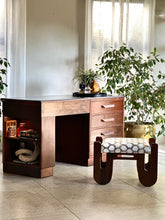 Load image into Gallery viewer, Vintage Dual-Purpose Desk / Dresser with Stool — by Stebarn Product (Reg. Trade Mark)
