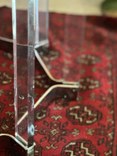Load image into Gallery viewer, Lucite and Chrome Dining Table
