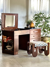 Load image into Gallery viewer, Vintage Dual-Purpose Desk / Dresser with Stool — by Stebarn Product (Reg. Trade Mark)
