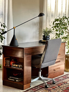 Vintage Dual-Purpose Desk / Dresser with Stool — by Stebarn Product (Reg. Trade Mark)