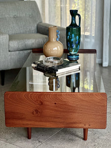 DS Vorster, Two-Tiered | Glass-Top Coffee Table