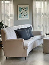Load image into Gallery viewer, Curved Upholstered Couch

