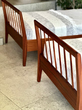 Load image into Gallery viewer, Mid-Century Single Bed / Daybed in Solid Sapele Mahogany — c.1960s
