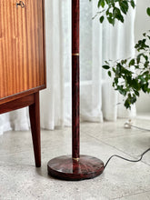 Load image into Gallery viewer, Postmodern Tortoiseshell Floor Lamp | Dual Light | 1980s

