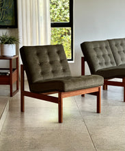 Load image into Gallery viewer, Danish &quot;Moduline&quot; Lounge Chairs by Ole Gjerløv-Knudsen for France &amp; Søn, 1962 - SET OF THREE
