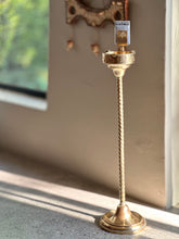 Load image into Gallery viewer, Art Nouveau Standing Ashtray - Brass
