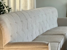 Load image into Gallery viewer, Curved Upholstered Couch
