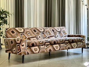 Striking Retro Four Seater Couch
