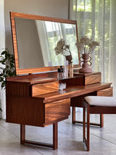 Load image into Gallery viewer, Mid-Century Dresser with Stool
