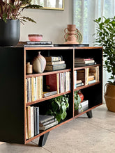 Load image into Gallery viewer, Retro Server | Bookcase | Media Cabinet
