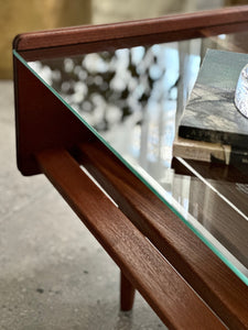 DS Vorster, Two-Tiered | Glass-Top Coffee Table