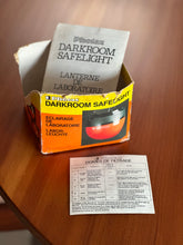 Load image into Gallery viewer, Vintage “Photax” Darkroom Safelight
