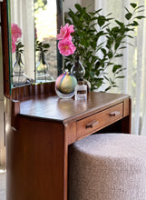 Load image into Gallery viewer, “Gomme” Demi-Lune Dresser with Hertex Haus Stool
