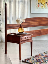 Load image into Gallery viewer, Sapele Mahogany Queen Headboard &amp; Pedestals
