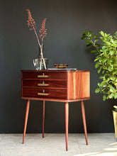 Load image into Gallery viewer, Side Table With Three Drawers
