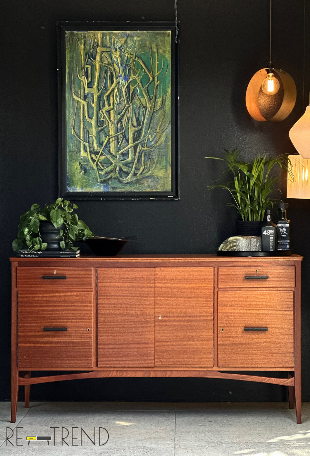 DS Vorster Sapele Mahogany Sideboard