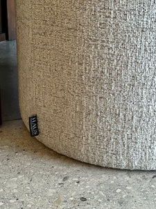 “Gomme” Demi-Lune Dresser with Hertex Haus Stool