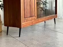 Load image into Gallery viewer, Vintage Solid Kiaat Bookshelf | Drinks Cabinet
