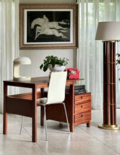 Load image into Gallery viewer, Retro Desk | Two-Tiered (with storage)
