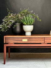 Load image into Gallery viewer, Mid-Century Media Table | Entrance Console
