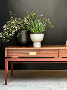 Mid-Century Media Table | Entrance Console