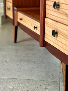 Retro Two-Toned Dresser