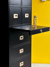 Load image into Gallery viewer, Tall Campaign-Style Chest of Drawers
