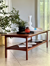 Load image into Gallery viewer, Two-Tiered Mid-Century Coffee Table

