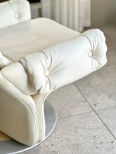 Load image into Gallery viewer, Post-Modern Leather Swivel Chair | Credited to Artifort
