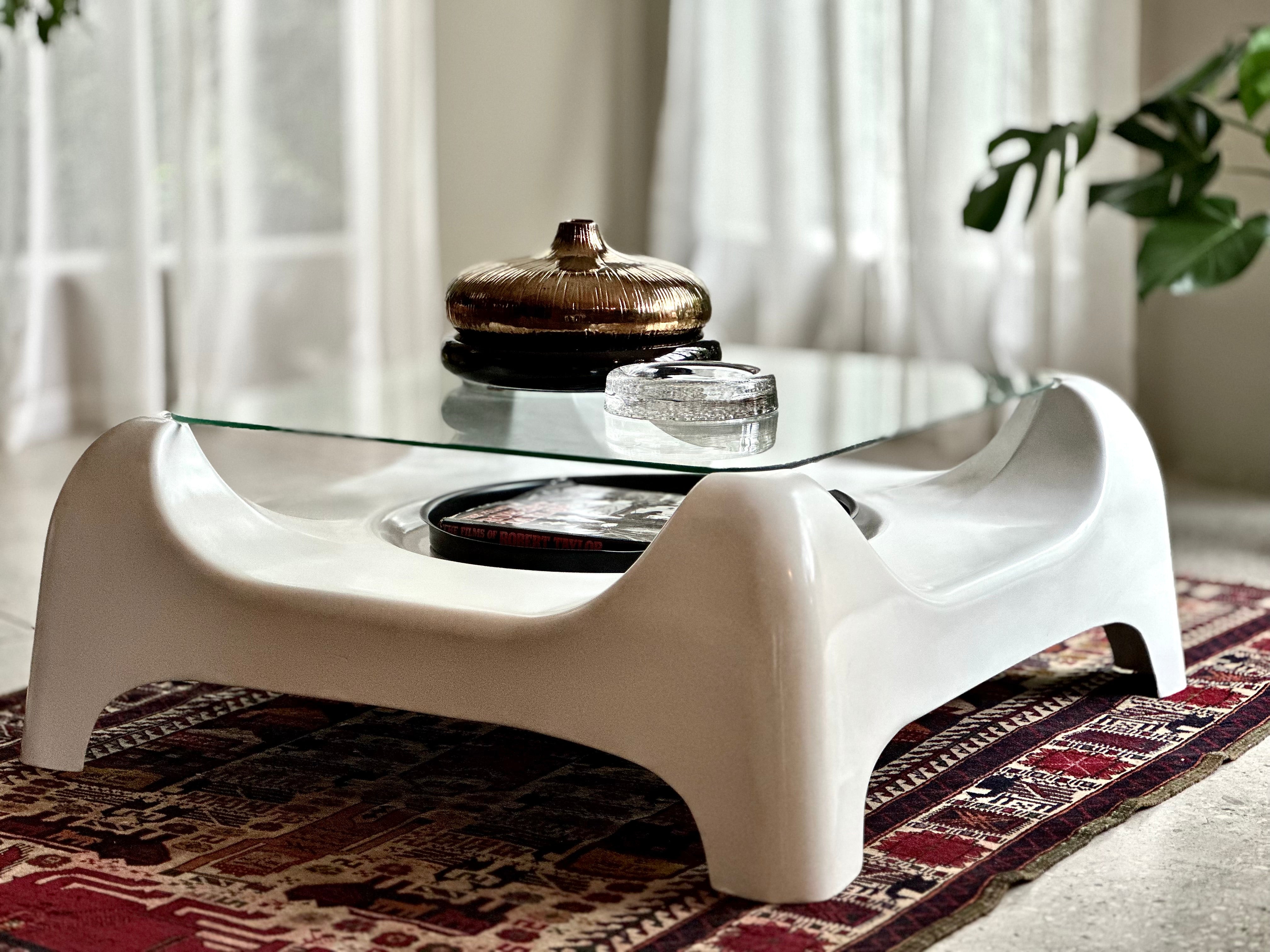 【Space Age】GALAXY Glass Center Table 73CC738D-CC57-4811-BBB1-