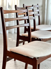 Load image into Gallery viewer, Set of 6 Mid-Century Imbuia Dining Chairs
