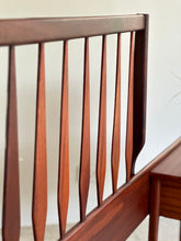 Load image into Gallery viewer, Headboard with Attached Pedestals - Queen Size Bed
