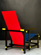 Load image into Gallery viewer, Gerrit Rietveld | Reproduction &quot;Red &amp; Blue&quot; Chair
