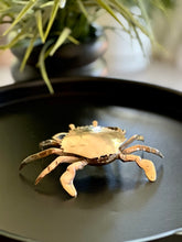 Load image into Gallery viewer, Brass Crab Ashtray
